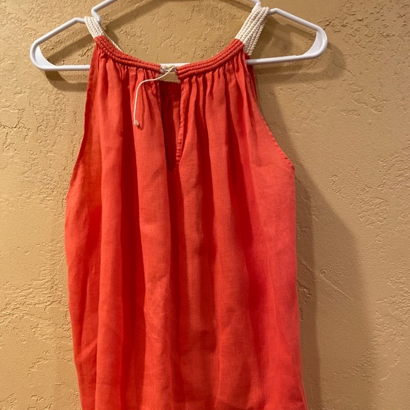 J Crew 100% Linen Tank Top - Picture 2 of 3
